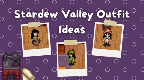 can you buy clothes in stardew valley